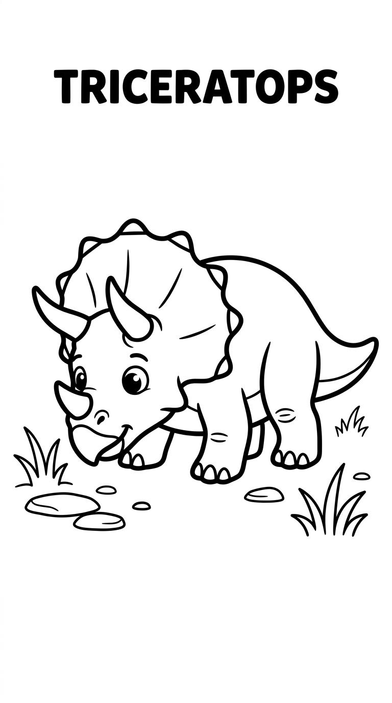 Preview of Dinosaur Coloring Pages (3-Pack)