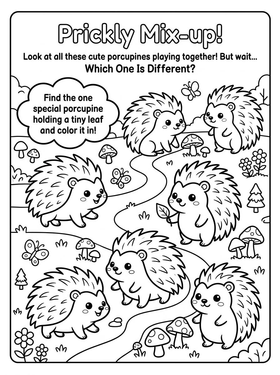 Cute Fruits Coloring Book — interior page 3