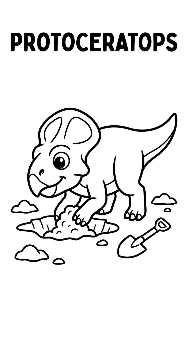 Dinosaur Coloring Book — interior page 3
